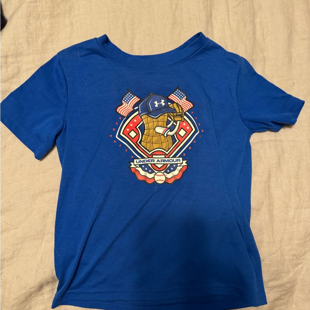 Under Armour Kids Blue T-Shirt with Graphic